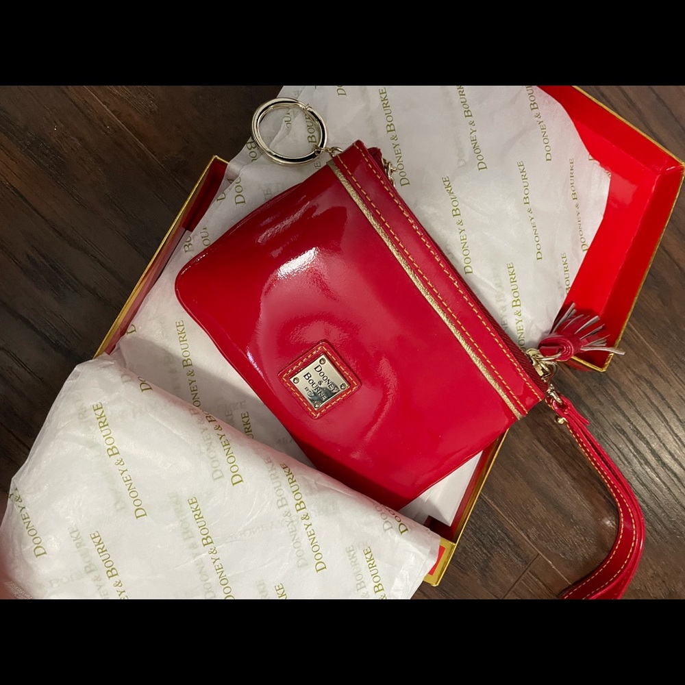 Dooney & Bourke Red BNIB Lipstick Wristl